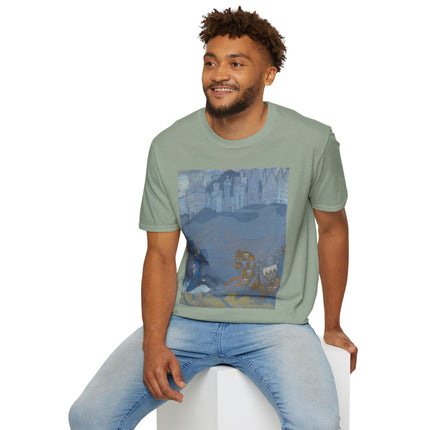 The Duel by Nicholas Roerich Softstyle T-Shirt