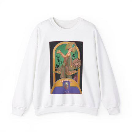 October & Opal, Tourmaline (from the Gem Series) by Sofia Chiostri Heavy Blend™ Crewneck Sweatshirt