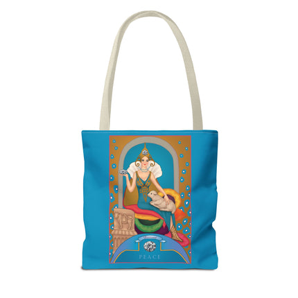 Astrology Gem Series: April & Diamond Tote Bag