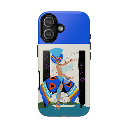 Exotic Dancer Phone Case – Vibrant Performance & Art Deco Flair