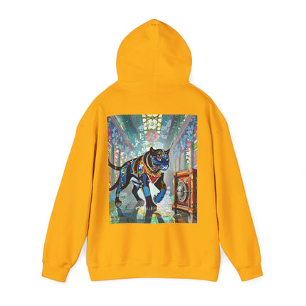 Cyber Panther’s Hunt – Heavy Blend™ Hooded Sweatshirt