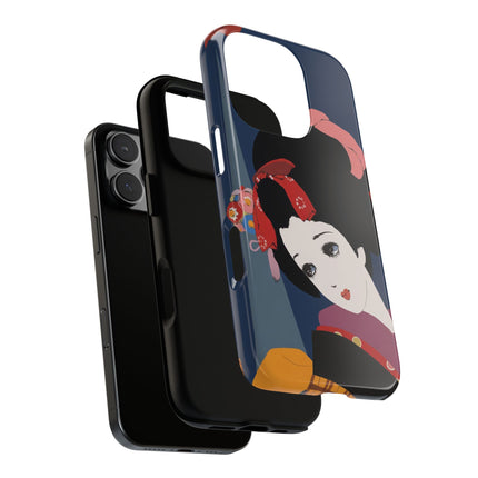 Geisha Portrait Phone Case – Elegant Beauty & Timeless Grace