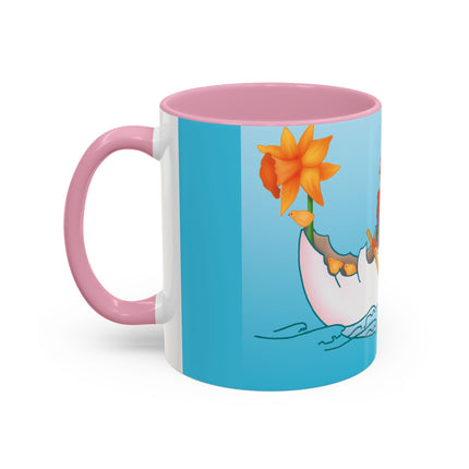 A Rooster's Seafaring Adventure Colorful Mugs, 11oz