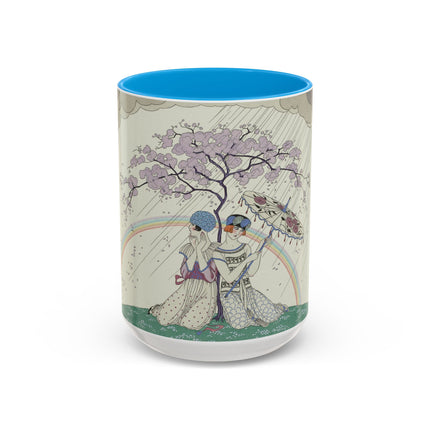 L’Arc-en-Ciel by George Barbier Colorful Mugs (11oz, 15oz)