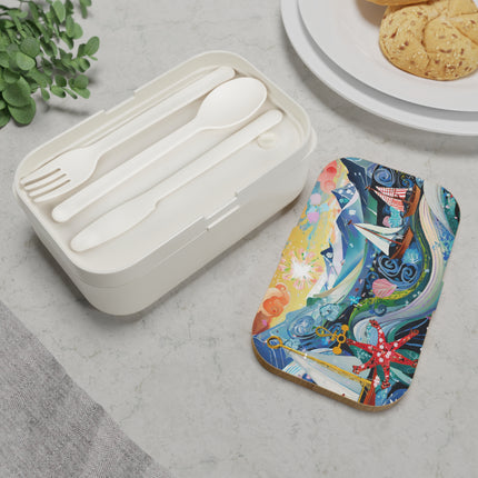 Nautical Patterns Bento Lunch Box