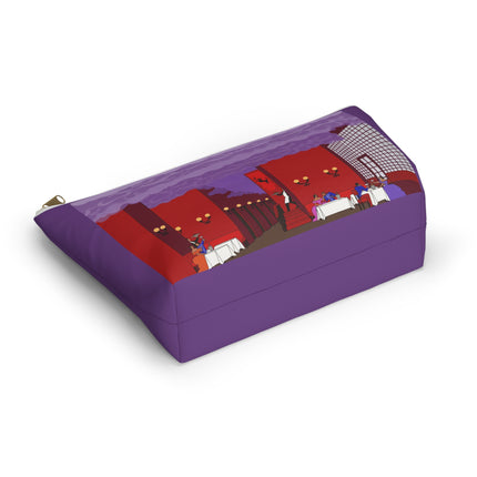 Midnight Toast Cosmetic Bag – Parisian Romance & Art Deco Charm