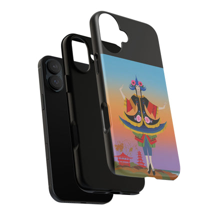 Colorful Dancer Phone Case – Vibrant Grace & Cultural Elegance