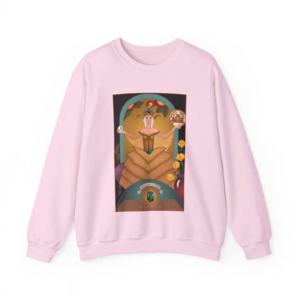June & Pearl, Alexandrite (from the Gem Series) by Sofia Chiostri Heavy Blend™ Crewneck Sweatshirt