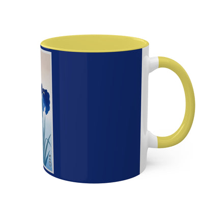 Irises by Ohara Koson Colorful Mugs, 11oz