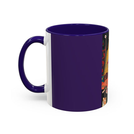 The Jewel Pavilion Colorful Mug (11oz, 15oz) – Royal Elegance, Peacock Beauty & Jewel-Toned Splendor