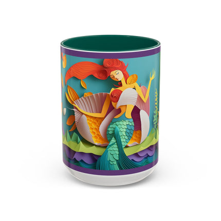 Charming Mermaid Colorful Mugs (11oz, 15oz)