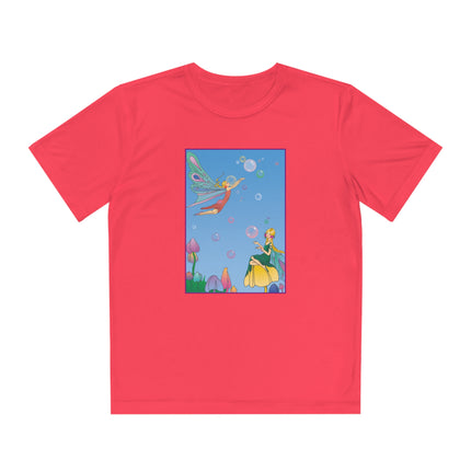 Blossoming Fairy Magic Youth Competitor Tee – Tulip Dreams & Whimsical Wonder