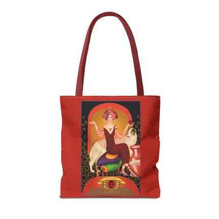 Astrology Gem Series: January & Garnet Tote Bag