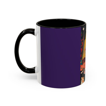 The Jewel Pavilion Colorful Mug (11oz, 15oz) – Royal Elegance, Peacock Beauty & Jewel-Toned Splendor