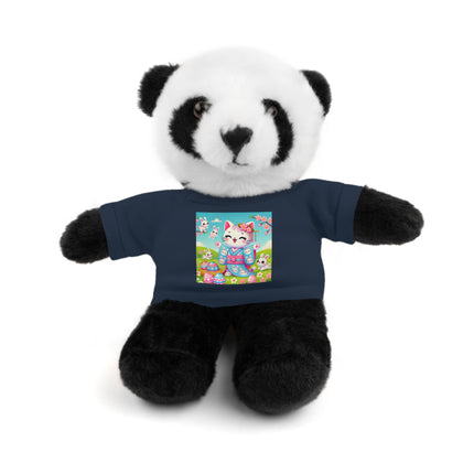 Springtime Kitten’s Easter Joy Stuffed Animals with Tee