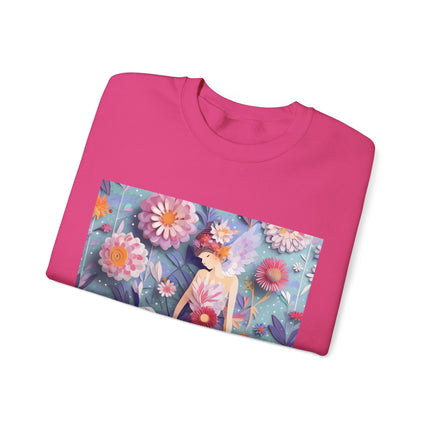 Aster Fairy Unisex Heavy Blend™ Crewneck Sweatshirt