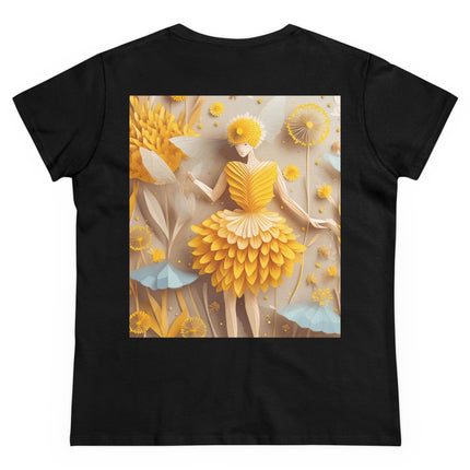 Dandelion Fairy Women's Midweight Cotton Tee