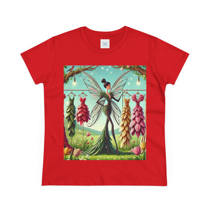 A Fairy Choosing Gowns Cotton Tee