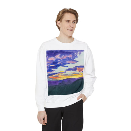 Naturstudie XII by Karl Wiener Garment-Dyed Sweatshirt