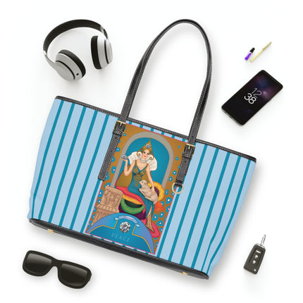 April & Diamond (from the Gem Series) by Sofia Chiostri PU Leather Shoulder Bag