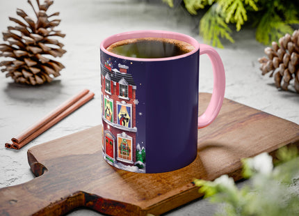 A Christmas Eve Celebration Colorful Mugs (11oz, 15oz)