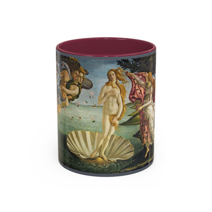 Birth of Venus by Sandro Botticelli Colorful Mugs (11oz, 15oz)