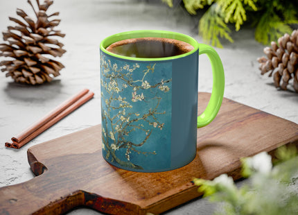 Almond Blossom by Vincent van Gogh Colorful Mugs (11oz, 15oz)