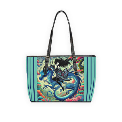 Mystic Guardian of the Sky PU Leather Shoulder Bag