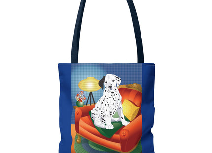 A Dalmatian's Cozy Corner Tote Bag (AOP)