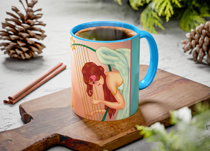 Heavenly Angel Duet Colorful Mugs (11oz, 15oz)