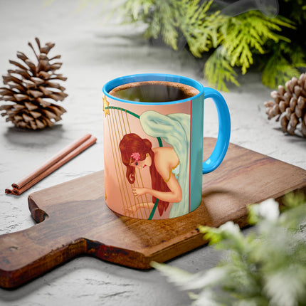 Heavenly Angel Duet Colorful Mugs (11oz, 15oz)