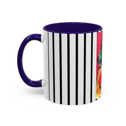 Art Deco Christmas Enchantment Colorful Mugs (11oz, 15oz)