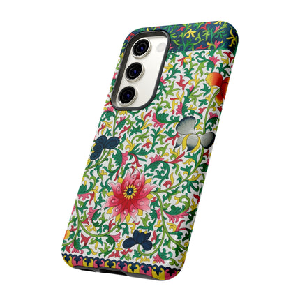 Colorful Floral Pattern by Owen Jones Phone Cases