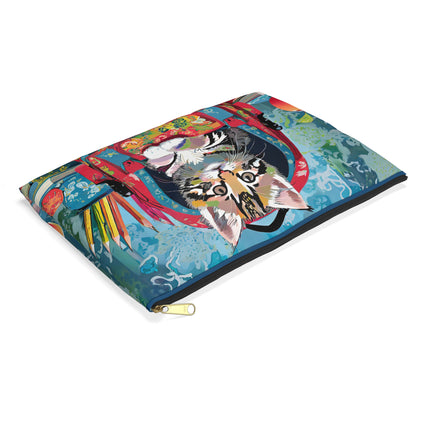 Whiskered Wanderings Pencil Case