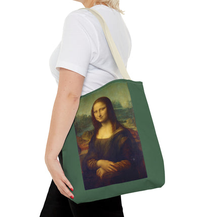 Mona Lisa by Leonardo da Vinci Tote Bag (AOP)