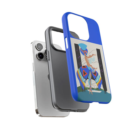 Exotic Dancer Phone Case – Vibrant Performance & Art Deco Flair
