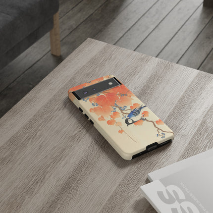 Japanese Bird and Branch by Ohara Koson Phone Cases
