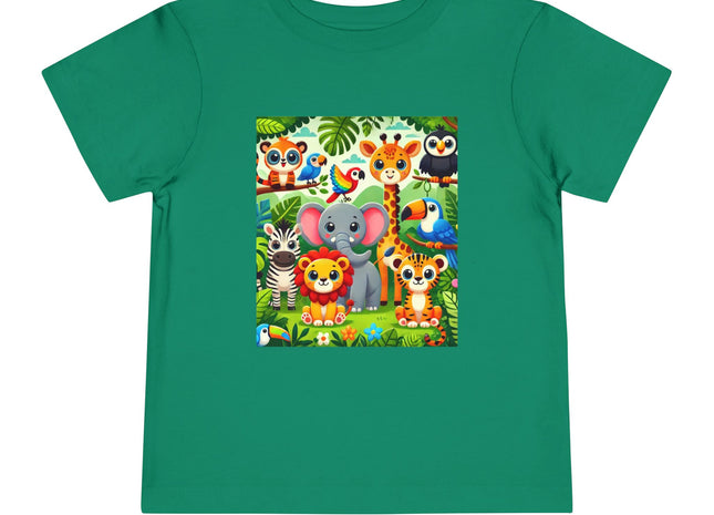 Jungle Friends Parade Toddler Short Sleeve Tee