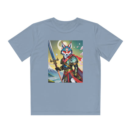 Cyberpunk Samurai Youth Competitor Tee
