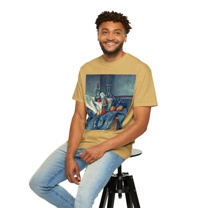 The Peppermint Bottle by Paul Cézanne Unisex Garment-Dyed T-shirt