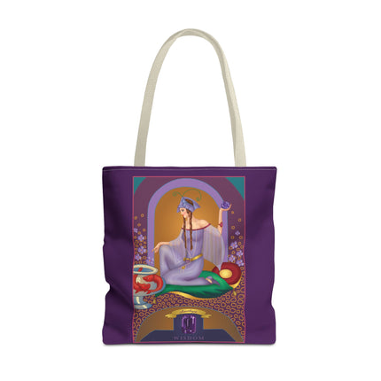 Astrology Gem Series: February & Amethyst Tote Bag