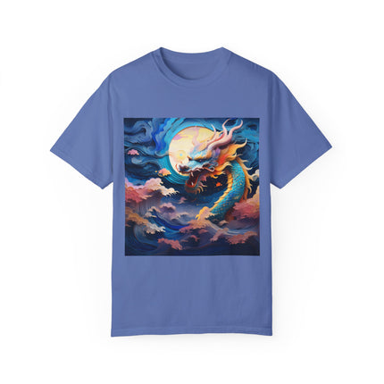 A Dragon's Ascent Unisex Garment-Dyed T-shirt