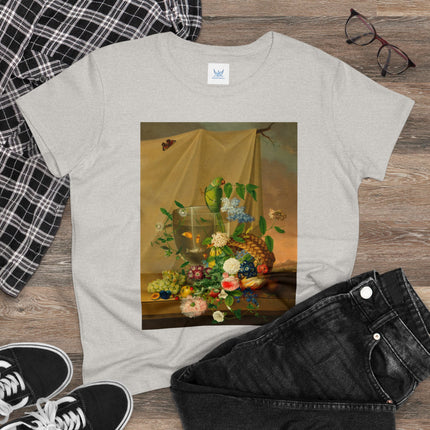 Still Life by Corredo und Starkenberg Women's Midweight Cotton Tee