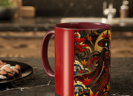 Kabuki Witch Colorful Mugs (11oz, 15oz)