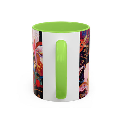 Ethereal Irises Colorful Mugs (11oz, 15oz)