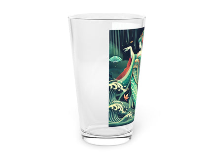 Mermaid Queen Rising from the Deep Glass, 16oz