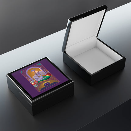 February & Amethyst (from the Gem Series) by Sofia Chiostri Jewelry Box