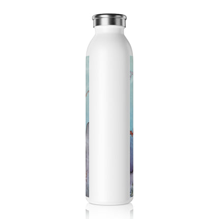 Beautiful Shells by Virginia Frances Sterrett Slim Water Bottle