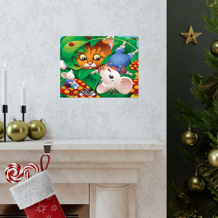 Whimsical Adventure Premium Matte horizontal posters