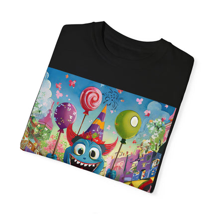 Monster Parade Madness Unisex Garment-Dyed T-shirt